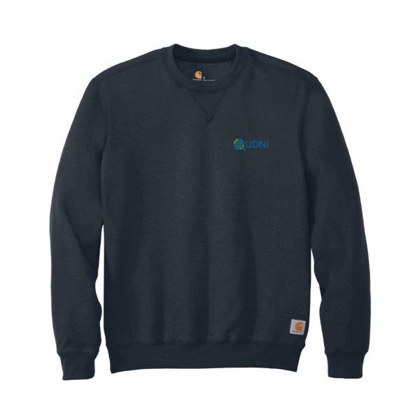 CTK124-newnavy Carhartt Midweight Crewneck Sweatshirt