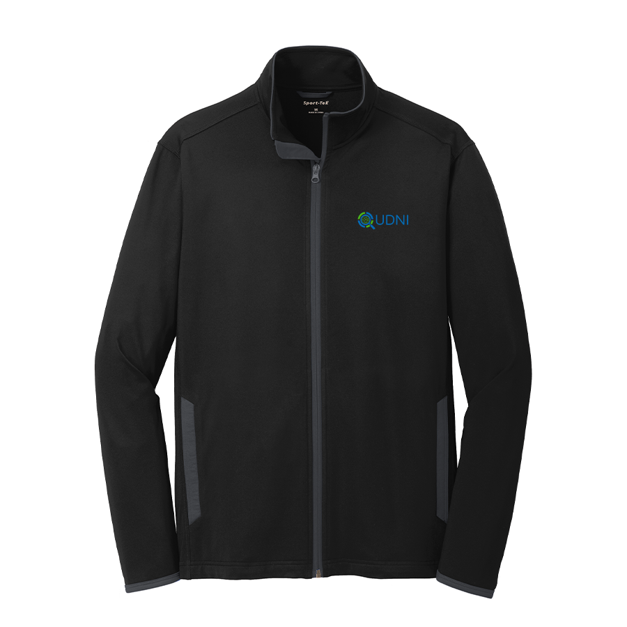 Sport-Tek Sport-Wick Stretch Contrast Full-Zip Jacket