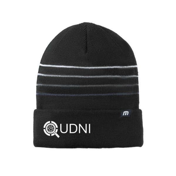 TravisMathew Striped Cuffed Beanie